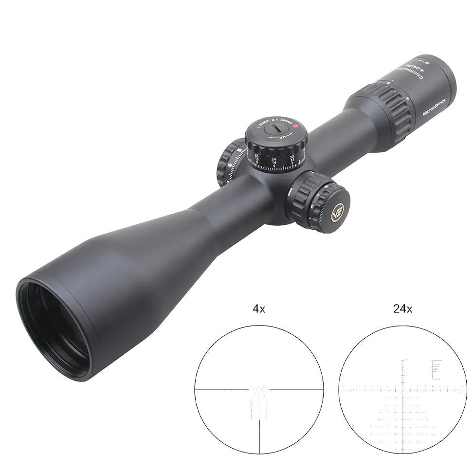 Фото Оптический прицел Vector Optics Continental x6 4-24x56 FFP VEC-MBR 34mm в интернет-магазине Nickhunter