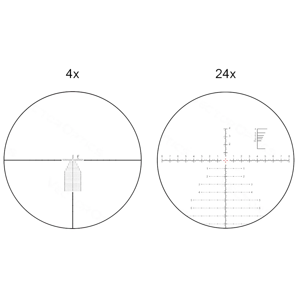 Фото Оптический прицел Vector Optics Continental x6 4-24x56 FFP VEC-MBR 34mm в интернет-магазине Nickhunter