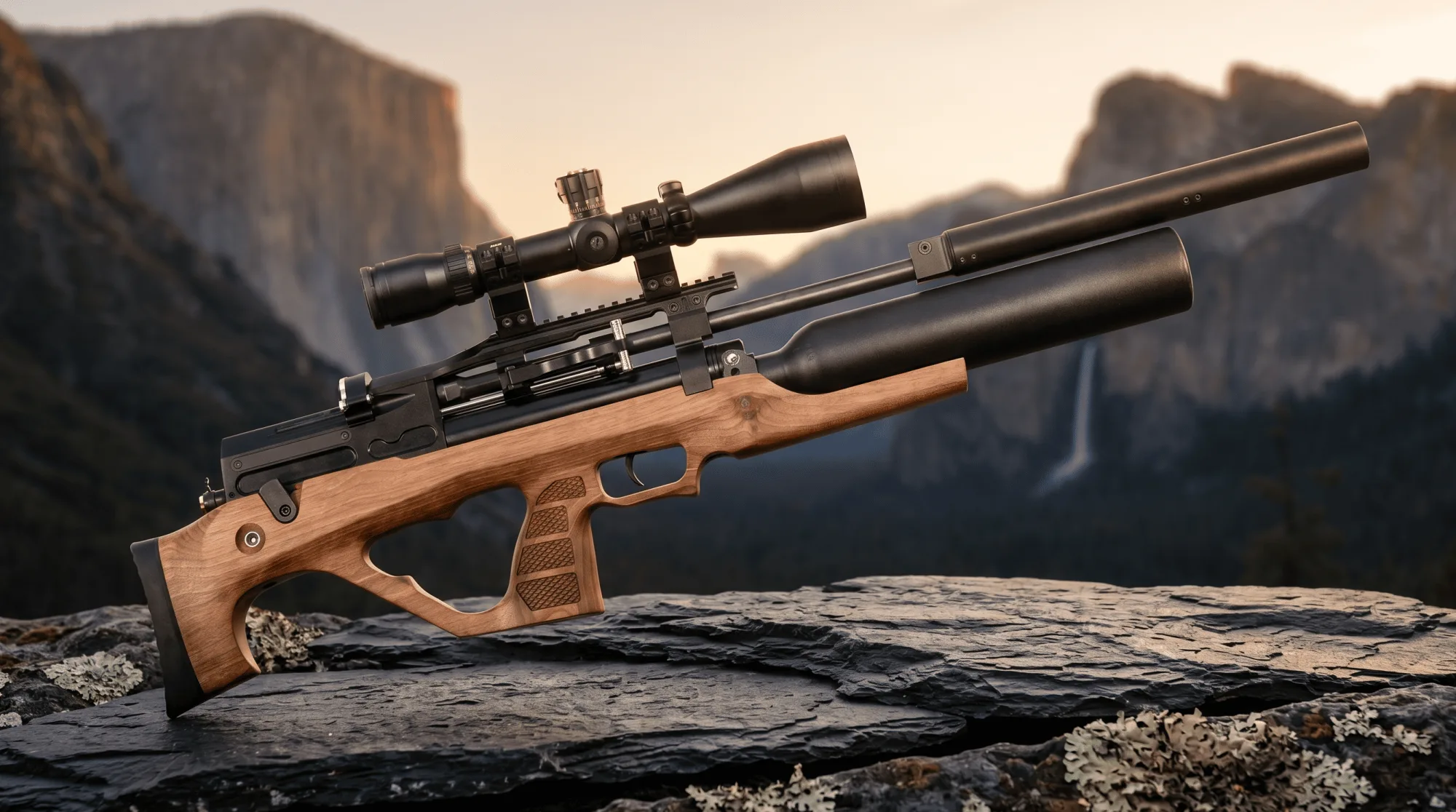 Фото Пневматическая винтовка Jager SP Bullpup 6.35 мм 590 мм (колба, передний взвод) в интернет-магазине Nickhunter