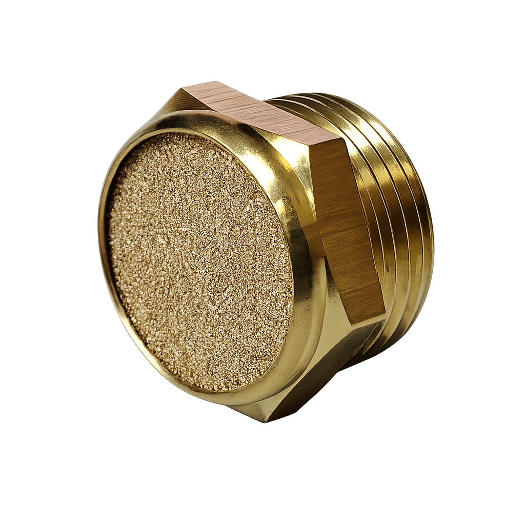 Фото Латунный фильтр на редуктор EdGun Леший 2/Fenix (Brass Filter M24×1,5) в интернет-магазине Nickhunter
