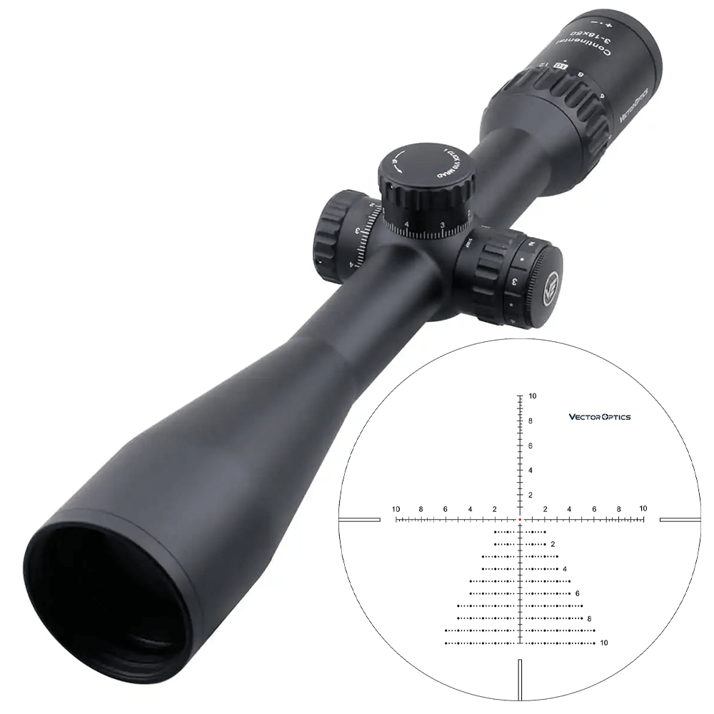 Фото Оптический прицел Continental x6 3-18x50 Tactical в интернет-магазине Nickhunter