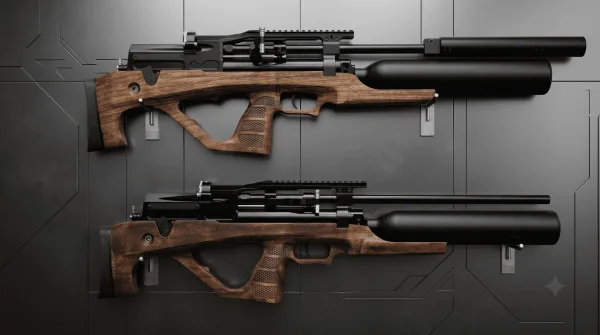 Фото Пневматическая винтовка Jager SP Bullpup 6.35 мм 590 мм (колба, передний взвод) в интернет-магазине Nickhunter