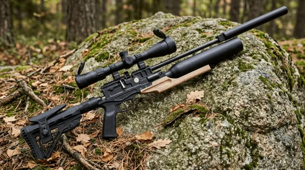 Фото Пневматическая винтовка Jager SP Карабин 6.35 мм 590 мм (складной приклад, полигонал AP) в интернет-магазине Nickhunter